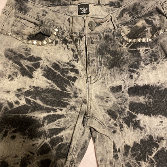 Tie Dye Jeans with Stud Details - Picture 2 of 2